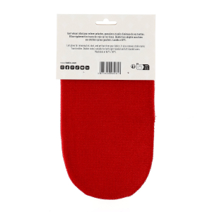 Gant velours - Rouge