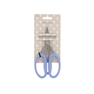Ciseaux de précision micro-dentés – Grands anneaux souples - 17,5cm- Blister
