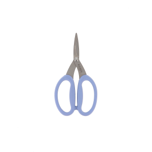 Ciseaux de précision micro-dentés – Grands anneaux souples - 2 couleurs - 17,5 x 9 cm