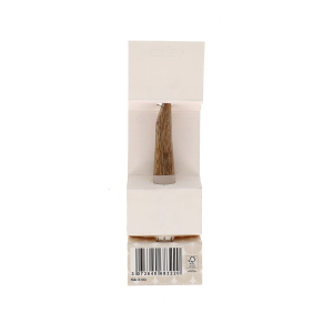 Crochet - Bois de manguier - 15 cm - N°12 - Beige - Blister x1