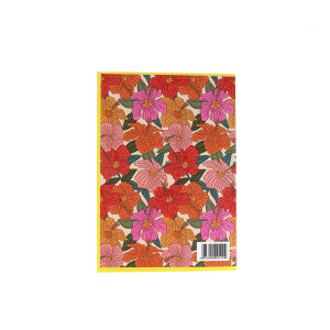 CARNET A5 "DIY NOTE BOOK" - Blossom orange