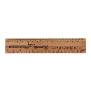 Wooden ruler "La Manufacture BOHIN"