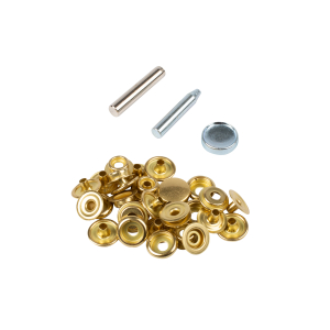 Non-sew fasteners for heavy fabrics