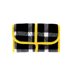 Trousse de couture motif tartan