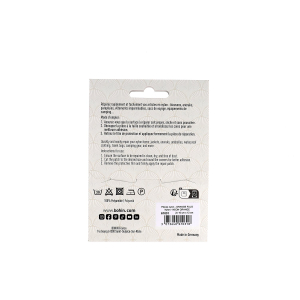 Nylons autocollants - 10 x 12 cm - 100% Polyamide - 24 couleurs - Blister x2