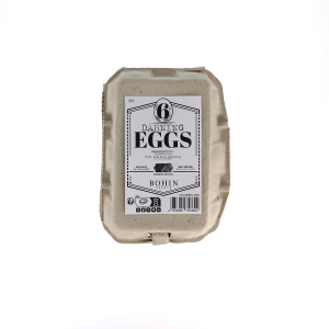Wooden darning eggs - Box of 6 (Label in English)