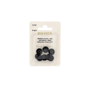 BOUTON A COUDRE SOUPLES 13mm x8
