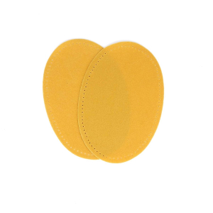 Suede iron on oval repair patches - 4" x 5 1/2"