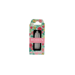 Aiguilles à coudre longues A1F - Grand chas - 3/9 x15 - Collection Blossom