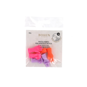 Knitting needle point protectors - Hands-shaped - Assorted colors - 3 colors per pack