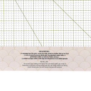 Règle carrée pour le patchwork robuste