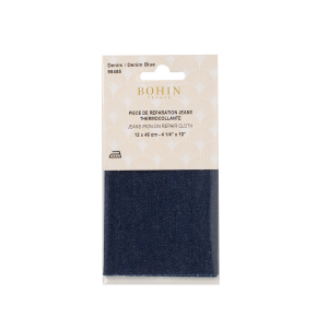 Iron-on repair patch for jeans