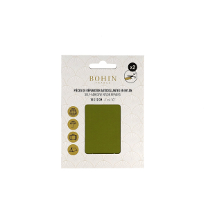 Nylons autocollants - 10 x 12 cm - 100% Polyamide - 24 couleurs - Blister x2