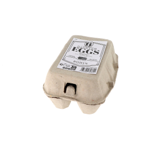 Wooden darning eggs - Box of 6 (Label in English)