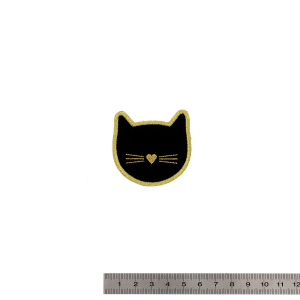 Iron-on cat patch – Exclusive design by Audrey Jeanne