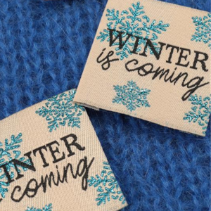 Étiquettes à coudre – Édition winter