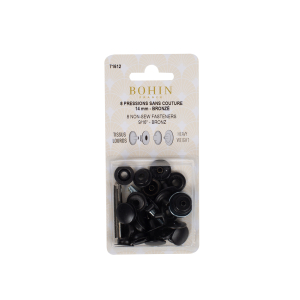 Non-sew fasteners for heavy fabrics