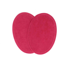 Suede iron on oval repair patches - 4" x 5 1/2"