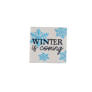 Étiquettes à coudre – Édition winter