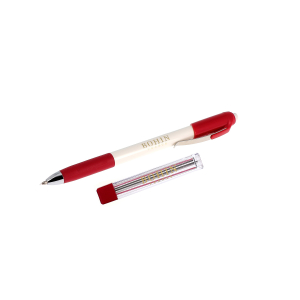 Crayon craie porte-mine + 6 mines - 3 couleurs - ø 0,9 mm