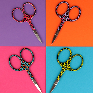 Ciseaux fantaisie Pop Léopard - Présentoir x12