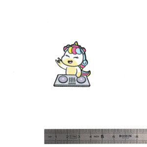 MOTIFS THERMOCOLLANTS "MINIPATCHI" RECHARGE (x5)-DJ LICORNE