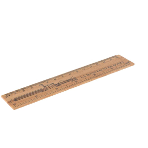 Wooden ruler "La Manufacture BOHIN"