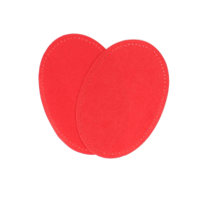 Suede iron on oval repair patches - 4" x 5 1/2"