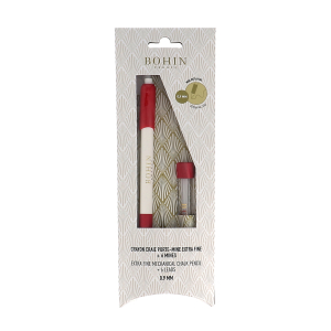 Crayon craie porte-mine + 6 mines - 3 couleurs - ø 0,9 mm