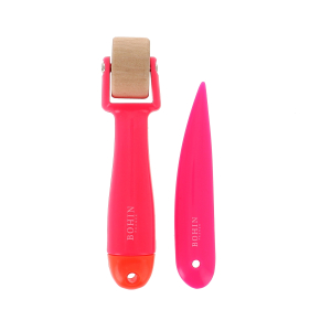 Rouleau presseur de couture en bois