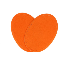 Suede iron on oval repair patches - 4" x 5 1/2"