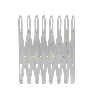 Jauge boutonnière extensible