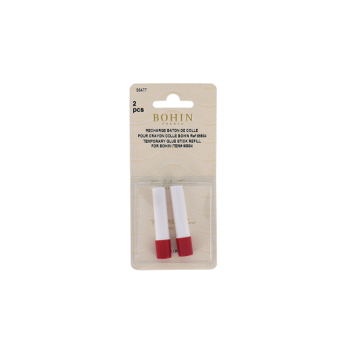 Recharge colle textile temporaire - Blister x2