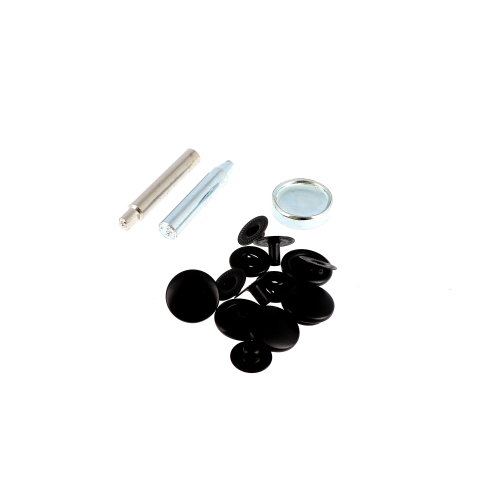 Boutons pression pour tissus lourds sans couture