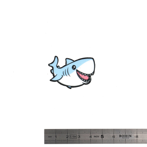 IRON-ON-PATCHES "MINIPATCHI" REFILL (x5)-SHARK