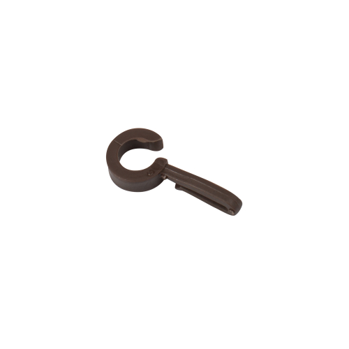 Plastic fastening for wooden rings 