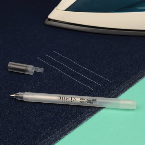 Stylo blanc KEKALOR – Effaçable au fer et à l’eau