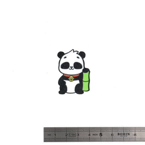 IRON-ON-PATCHES "MINIPATCHI" REFILL (x5)-PANDA