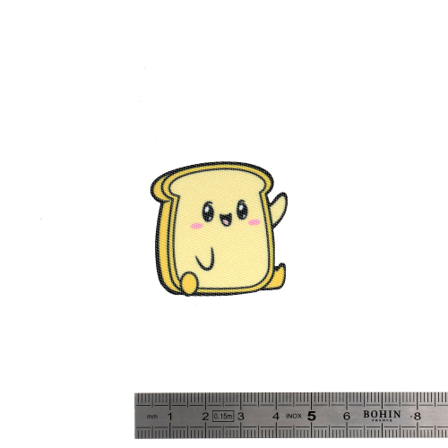 IRON-ON-PATCHES "MINIPATCHI" REFILL (x5)-TOAST