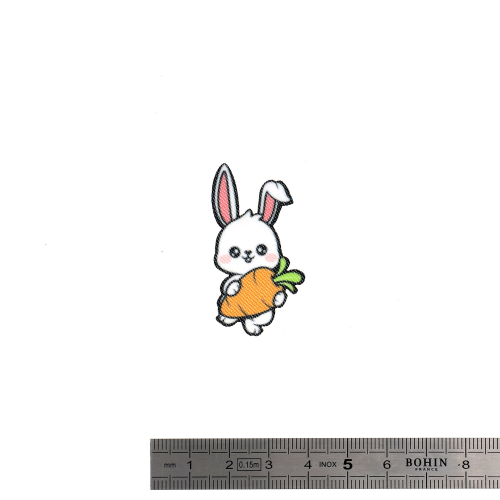 IRON-ON-PATCHES "MINIPATCHI" REFILL (x5)-RABBIT