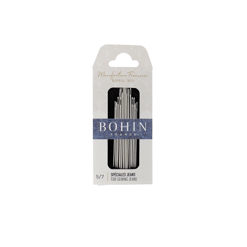 Pouch of 12 assorted special jeans needles
