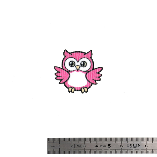 IRON-ON-PATCHES "MINIPATCHI" REFILL (x5)-OWL