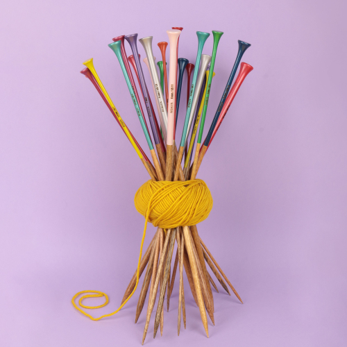 Knitting needles - Mango wood - 15 3/4"
