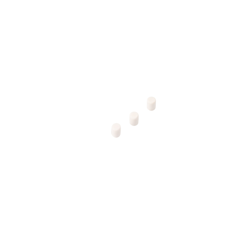 3 Eraser refill for mechanil pencil