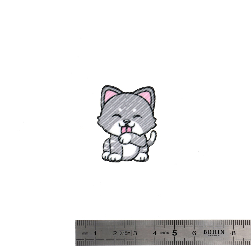 IRON-ON-PATCHES "MINIPATCHI" REFILL (x5)-CAT