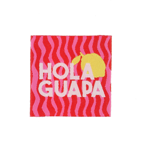 Étiquette à coudre - Hola Guapa - Vrac